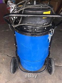 Blastrac 10.5 Gal. Compact Dust Collector with 2 Motors
