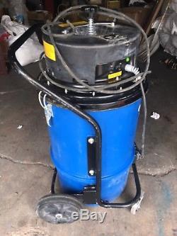 Blastrac 10.5 Gal. Compact Dust Collector with 2 Motors