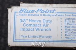 Blue Point AT351 3/8 Heavy Duty Butterfly Compact Air Impact Wrench Box Manual
