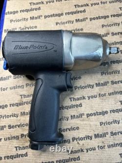 Blue Point AT365 3/8 Drive Air Impact Gun Wrench 10,000 RPM Low Usage Tool
