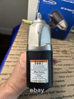 Blue Point AT365 3/8 Drive Air Impact Gun Wrench 10,000 RPM Low Usage Tool