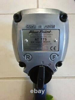 Blue Point At 775 Air Impact Wrench 3/4 With Snap-on 1/2 Adapter Made In Japan