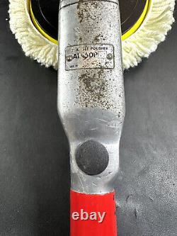 Blue Point By Snap On AT-450P 7 Pneumatic Angle Polisher Sander w-Flange Nut Blue Point By Snap On AT-450P 7 Pneumatic Angle Polisher Sander w-Flange Nut