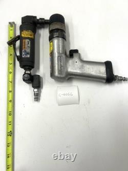 C-6666 Snap-on PDR3A Rever Pneu Air Drill & Inger Ran Righ Ang Air Drill Lot