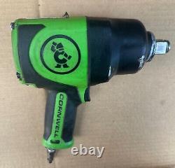 CAT3225GA 3/4 Cornwell bluePOWER Super Duty Impact Wrench, Neon Green