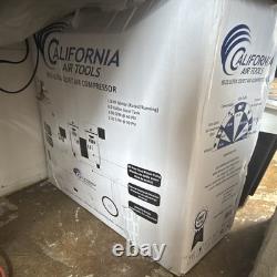 California Air Tools 8010 Ultra Quiet Oil-Free 8 Gal 1HP 120V 120 PSI. Used once