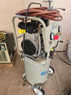California Air Tools Ultra Quiet Air Compressor 10020C 10 Gal Size 2HP 125 PSI California Air Tools Ultra Quiet Air Compressor 10020C 10 Gal Size 2HP 125 PSI