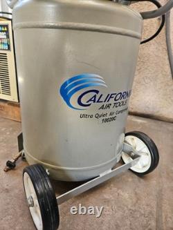 California Air Tools Ultra Quiet Air Compressor 10020C 10 Gal Size 2HP 125 PSI California Air Tools Ultra Quiet Air Compressor 10020C 10 Gal Size 2HP 125 PSI
