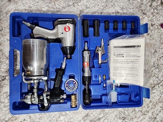 Campbell Hausfeld 16 Piece Pnematic Air Tool Kit With Hard Case And Accessories