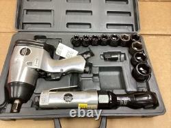 Central Pneumatic Combo Ratchet/Impact Set 1/2 33567 in hard case