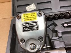 Central Pneumatic Combo Ratchet/Impact Set 1/2 33567 in hard case