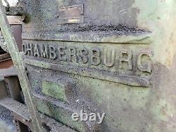 Chambersburg 2ch self contained 1pc air forging power hammer withxtra dies tooling