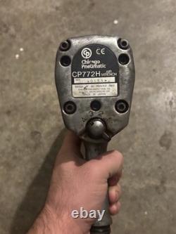 Chicago Pneumatic CP772H-6 3/4 Air Wrench 90 PSIG-6.2 Bar MAX Made in Japan Chicago Pneumatic CP772H-6 3/4 Air Wrench 90 PSIG-6.2 Bar MAX Made in Japan