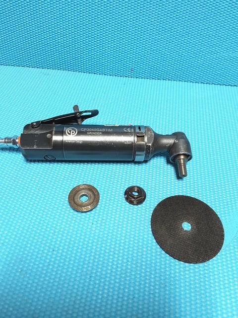 Chicago Pneumatic Cut Angle Grinder, 13,500 Rpm, 3/8-24' Spindle Thread