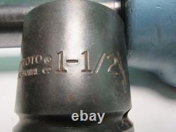 Chicago Pneumatic Model CP797 Air Impact Tool 1 Drive Wrench + 6 Sockets