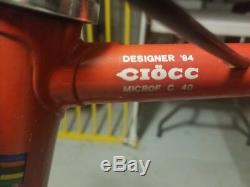 Ciocc designer 1984 c. 40 (Italy) Fully functional+extra tire tube+tools+air pump