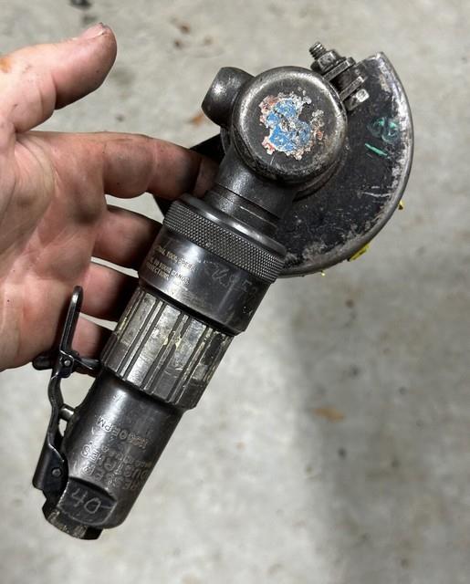 Cleco Usa Pneumatic Right Angle Grinder 11,500 Rpm Air Tool 136glf115raw Dresser