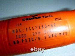 Cooper Dotco 15LF255-62 1/4-28 Right Angle Air Drill 1000RPM Aircraft Tool