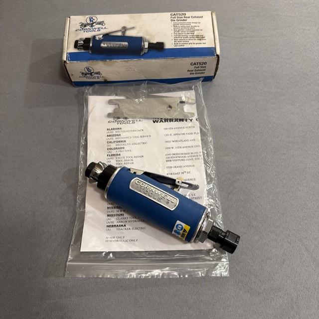 Cornwell Tools Cat520 Deluxe Full-size Rear Exhaust Die Grinder Like New -tested