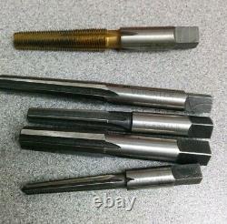 Crack repair kit with taps chisels, Versnick plugs pneumatic air peening gun