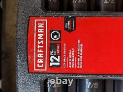 Craftsman 7.5A Amp Impact Wrench Corded 1/2 Drive With Sockets