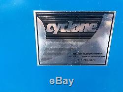 Cyclone MDL-4224 Full Top-Opening Blast Cabinet Value Package with Dust Collector