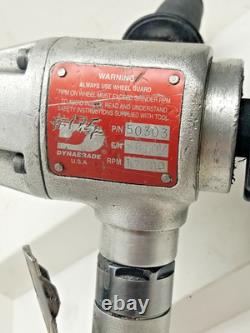 DYNABRADE 50303 Type 27 Angle Grinder, 1/2 NPT Female Air Inlet