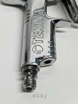 DeVILBISS TEKNA CHROME Spray gun. Aircap 7E7, fluid nozzle 1.4mm. USED. AS-IS