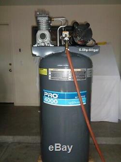 DeVilbiss Air Compressor 6.1/2hp 60gal pro4000 (LOCAL PICKUP NO SHIPPING)
