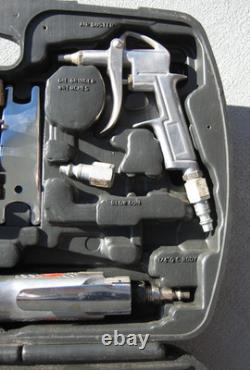 DeVilbiss DAPC Pneumatic Tool Kit ATK70, Impact, Grinder, Ratchet, Chisel, Duster