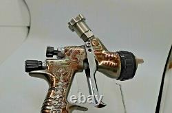 DeVilbiss GTI PRO LITE Limited Edition Steampunk Pistol Spray Gun TE20 1.3mm