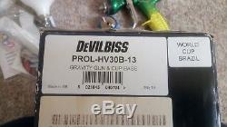 DeVilbiss GTI Pro Lite HV30B Limited Edition 1.3 HV30 Gravity Spray Gun