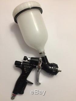DeVilbiss Tekna ProLite Paint Spray gun Te20 Air cap 1.4 Tip With Cup LOOK
