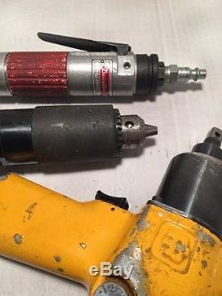 Desoutter 360 Drill Ingersoll Rand 3/8 Impact And Sheet Metal Shears And More