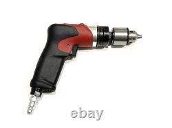 Desoutter Pneumatic Palm Drill 6,000 Rpm With 3/8 Jacob's Chuck