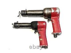 Desoutter Pneumatic Rivet Gun 2pc Lot 4x And 7x