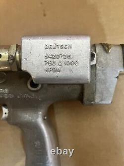 Deutsch, Spacematic Nut Plate Drill Motor, 1/4 Connection, 750&100 RPM