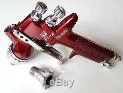 Devilbiss gti pro clear 1.3 spray gun complete with no. 3 pps adapter