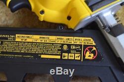 Dewalt DCN692 20v Cordless Paper-Tape Framing Nailer Pre-owned Free Shipping