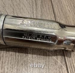 Dotco 10-9000 Inline Grinder Pencil 100000 RPM 1/8 Collet Aircraft Tools