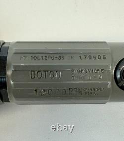 Dotco 10L1200-36 Mini Right Angle Die Grinder 12,000 RPM 1/4 Collet