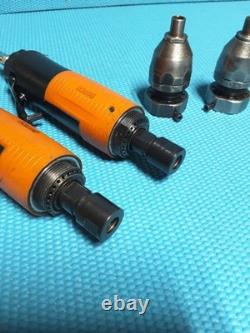Dotco 12L2500-01RT, Lot Of 2, Die Grinder Router, 23,000 RPM. 1/4 collet