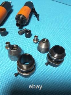 Dotco 12L2500-01RT, Lot Of 2, Die Grinder Router, 23,000 RPM. 1/4 collet