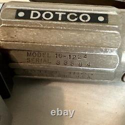Dotco Angle Die Grinder Model No 10-1224 with 14-1723 Trimmer Rivet Atachment