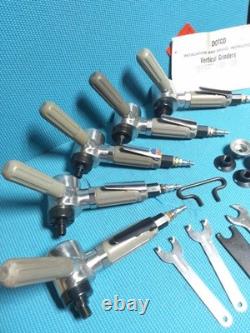 Dotco Angle Grinder Lot Of 5 Grinder, 18,000 RPM. 5/8-11 Nut