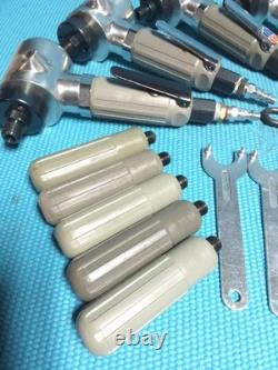 Dotco Angle Grinder Lot Of 5 Grinder, 18,000 RPM. 5/8-11 Nut