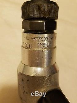 Dotco SSCFS93-38 air reversible drill 2400rpm 1/4 Jacobs chuck aircraft tools