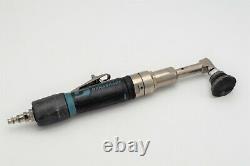 Dynabrade 49420 Right Angle Mini Head Air Die Grinder Extended Reach 3200 RPM