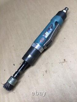 Dynabrade 52663 air pneumatic inline straight die grinder 4,500 RPM #4005E78PR6