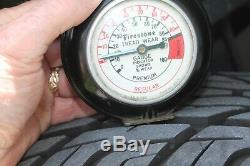 FIRESTONE tire gauge rare Original 50s accessory auto antique vintage dealer